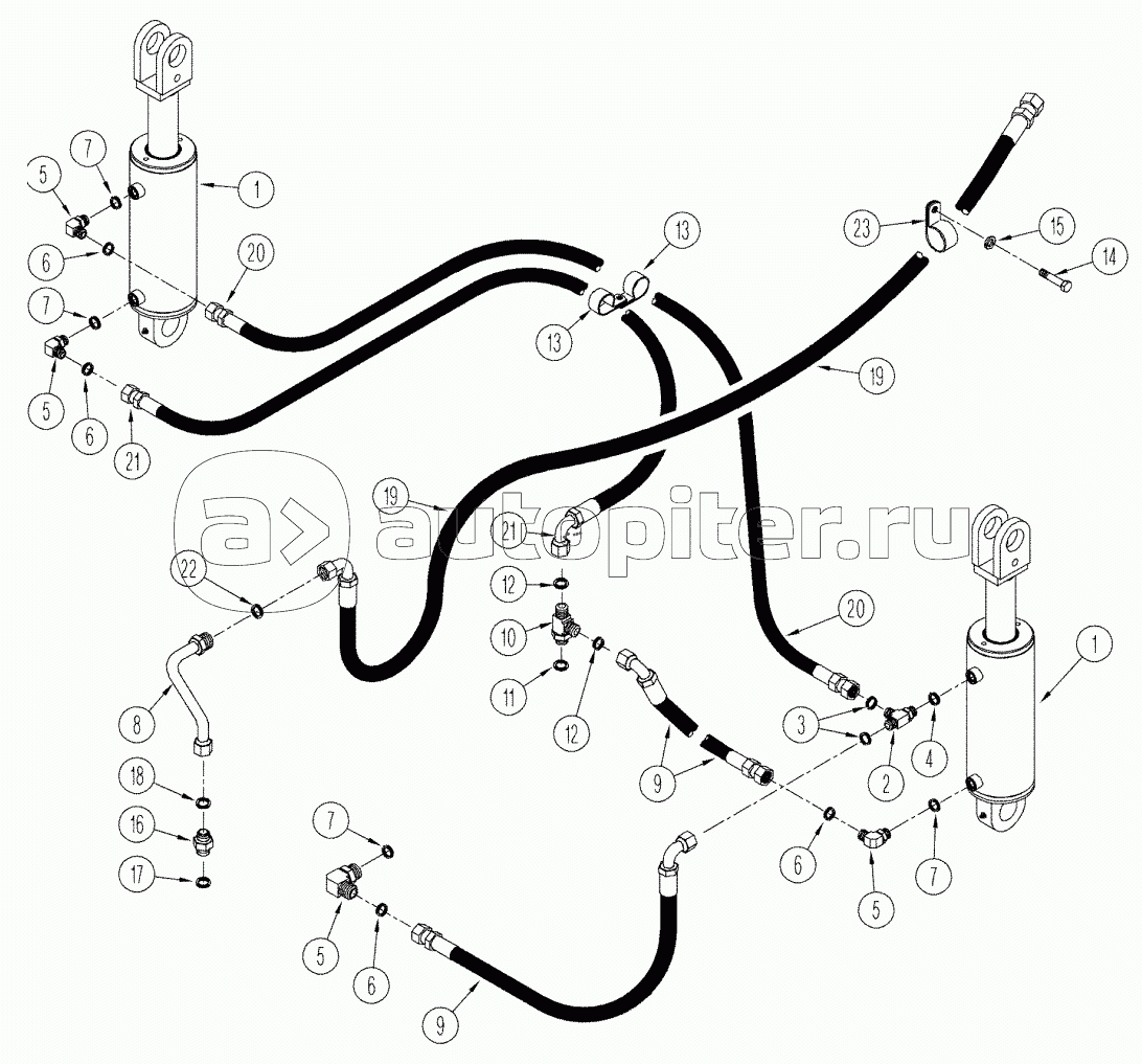 THREE POINT HITCH HYDRAULICS - ELECTRONIC CONTROLLED HITCH SYSTEM