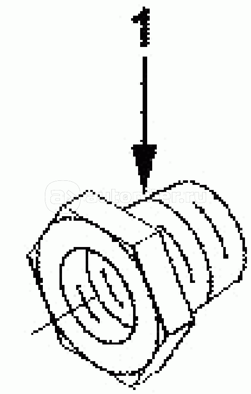 WH 9131ZZ Engine coolant outlet pipe group