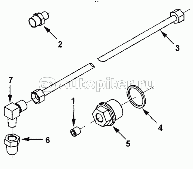 FE 9050 Booster compensation connection pipe