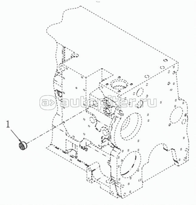CH 9087 Coolant Auxiliary Connection Pipe