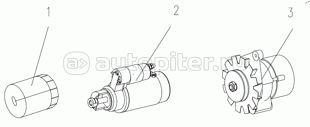 Oil Filter/Air Filter/Generator/Starting Motor/Silencer