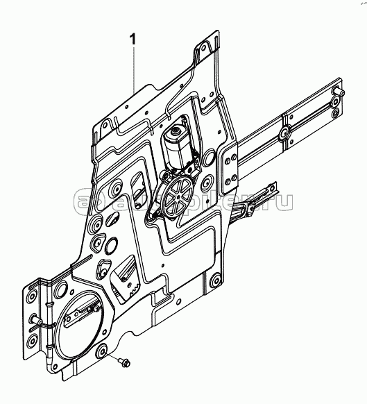 6104B-C6100 RIGHT WINDOW LIFT GROUP - ELECTRIC