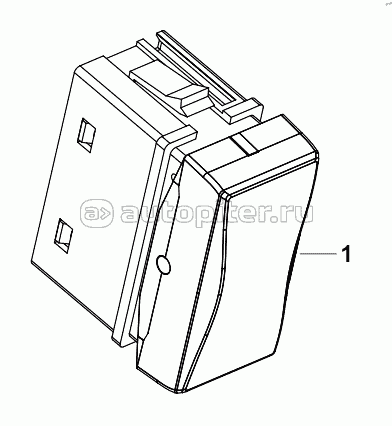 3750F-C6201 DIFFERENTIAL LOCK SWITCH SET