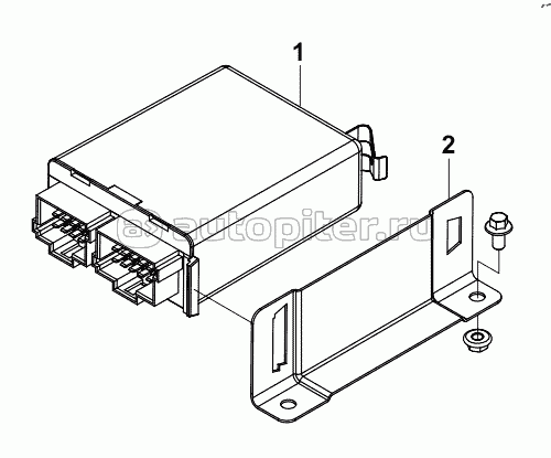 3637A-C6107 TIRE PRESSURE MONITORING ELECTRONIC CONTROL UNIT GROUP