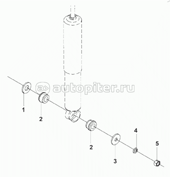 2901J1-02 Vibration Damper Lifting Lug Connecting Rod