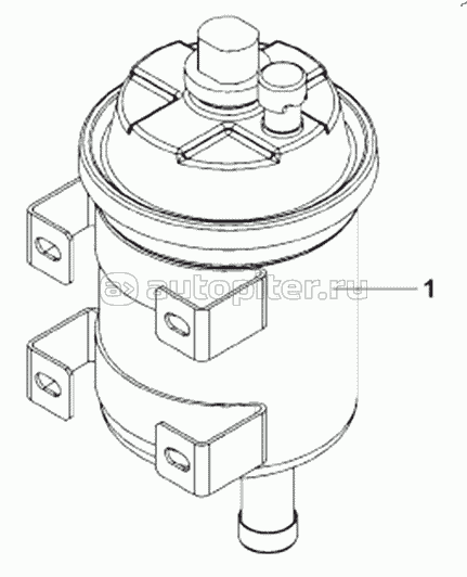 3410A1-07 Power Steering Oil Reservoir Subassembly