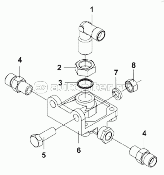 3533A-T1400 Quick Release Valve Subassembly
