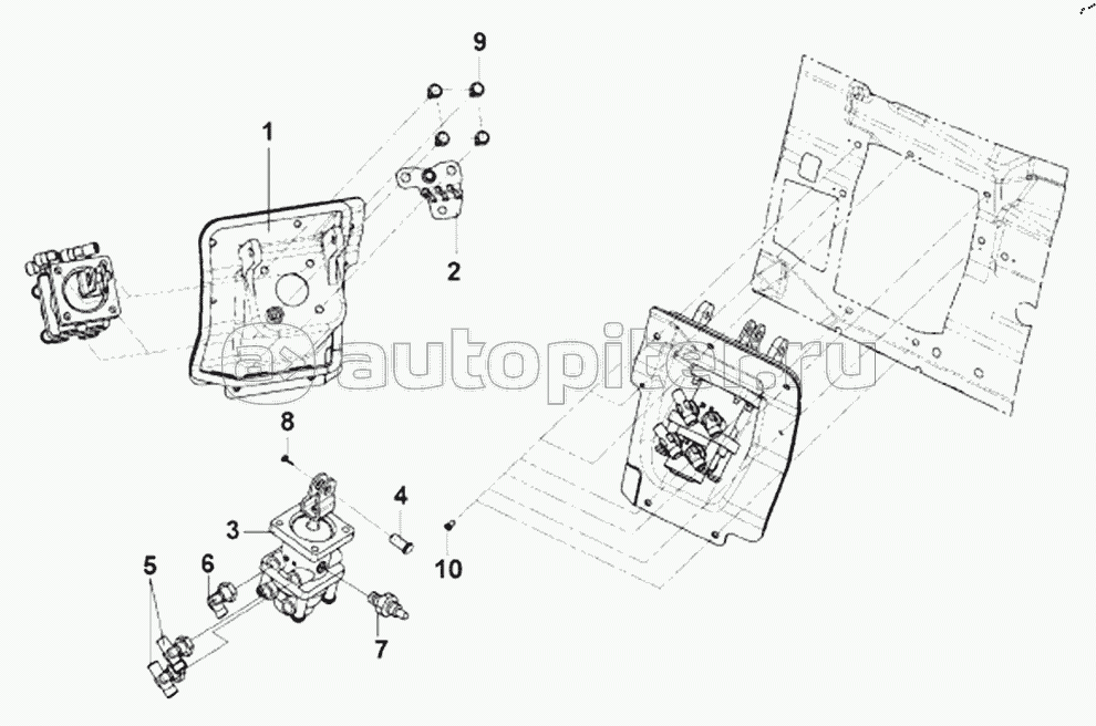 3514A-C0100 Exhaust Brake Valve Subassembly