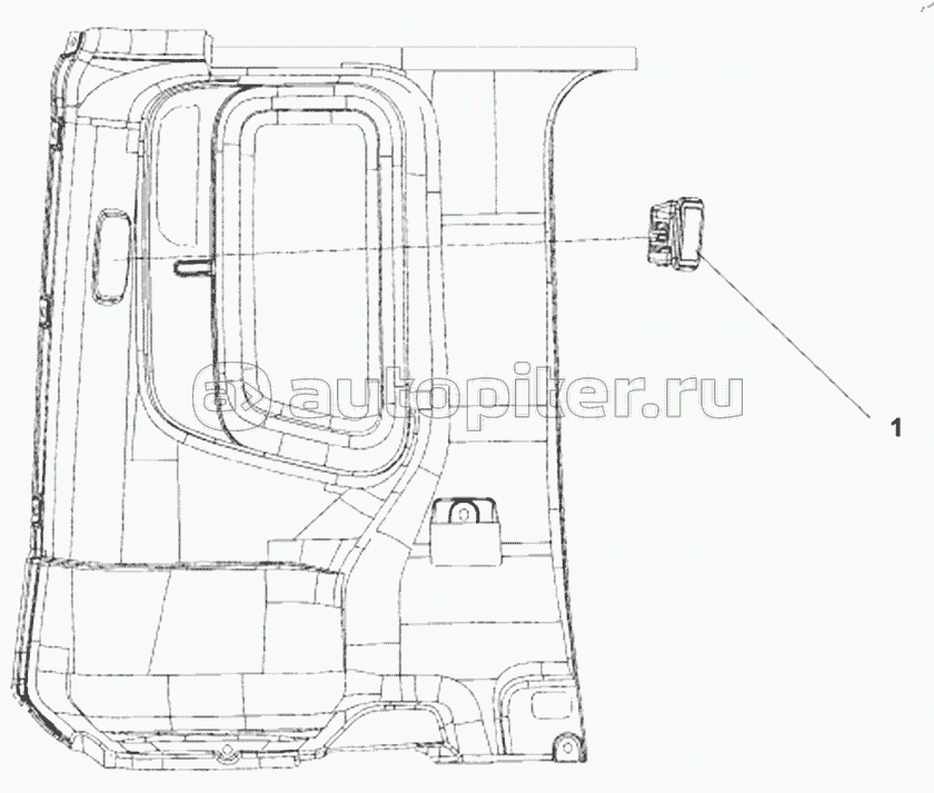 3714G-C0301 Berth Reading Lamp Subassembly