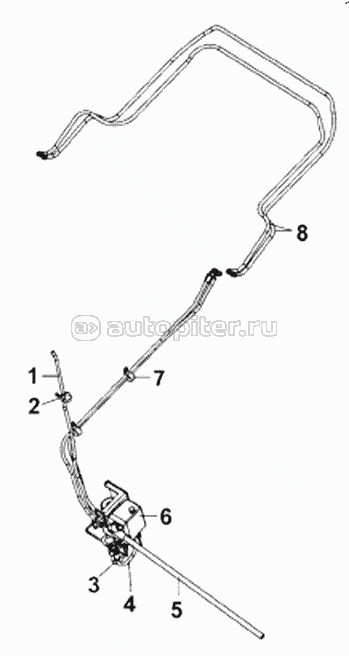 5005A-C0302 Tilting Oil Pump Subassembly