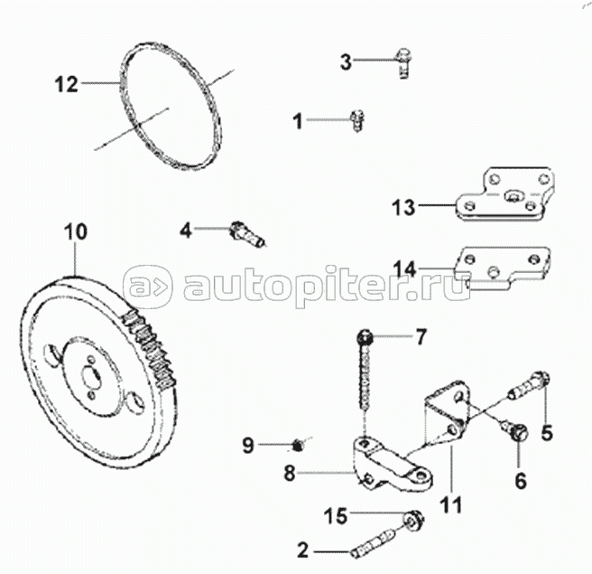 FP90370 Fuel Pump Installation Subassembly