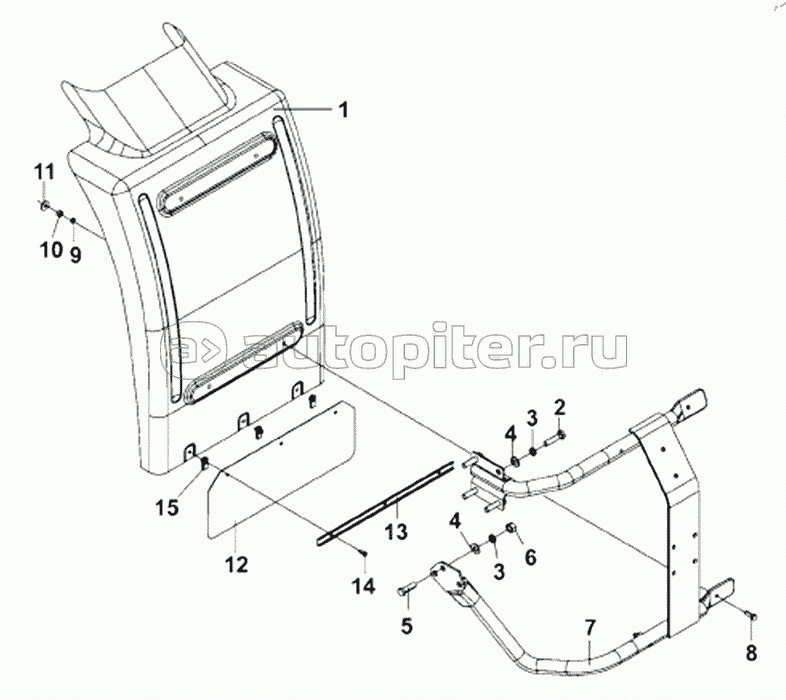 8403B-C0302 Rear Right Fender Subassembly