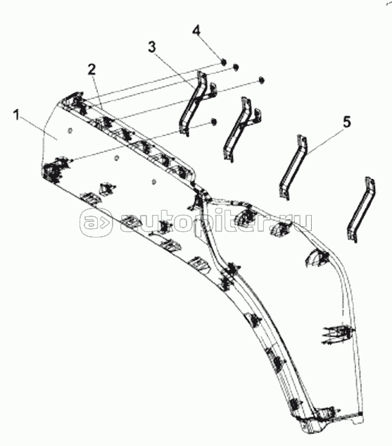 8403H-C0200 Right Wheel Cover Subassembly