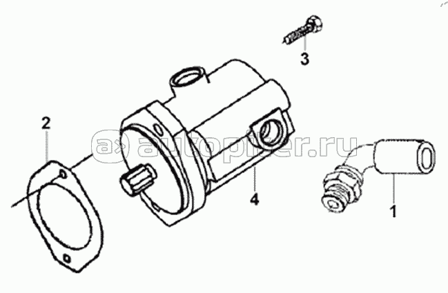 HD9213 Hydraulic Steering Pump Subassembly