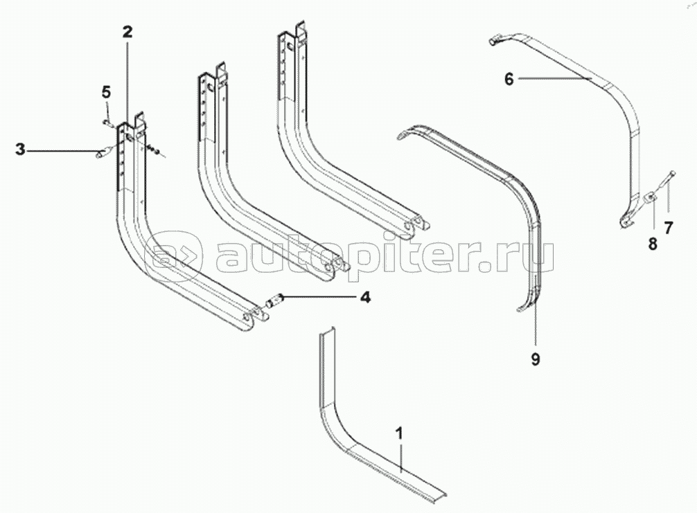 1101B-T0502 Fuel Tank Installation Subassembly