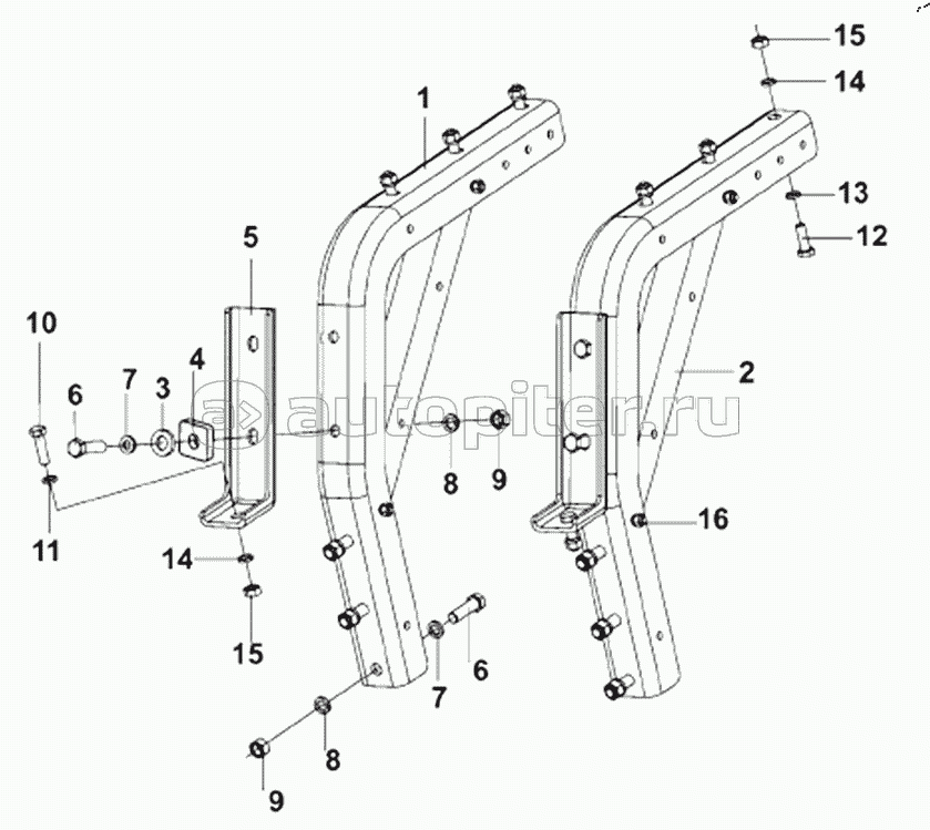 1109B1-ZD10 Air Filter Bracket Subassembly