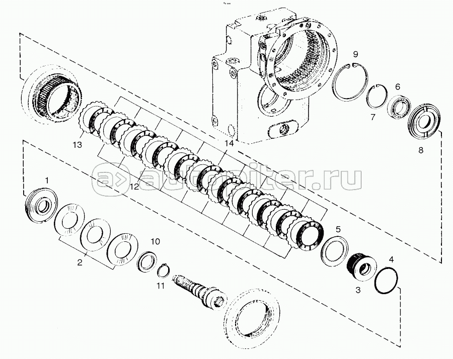 2ND GEAR CLUTCH-TRANSMISSION (1001-1630)
