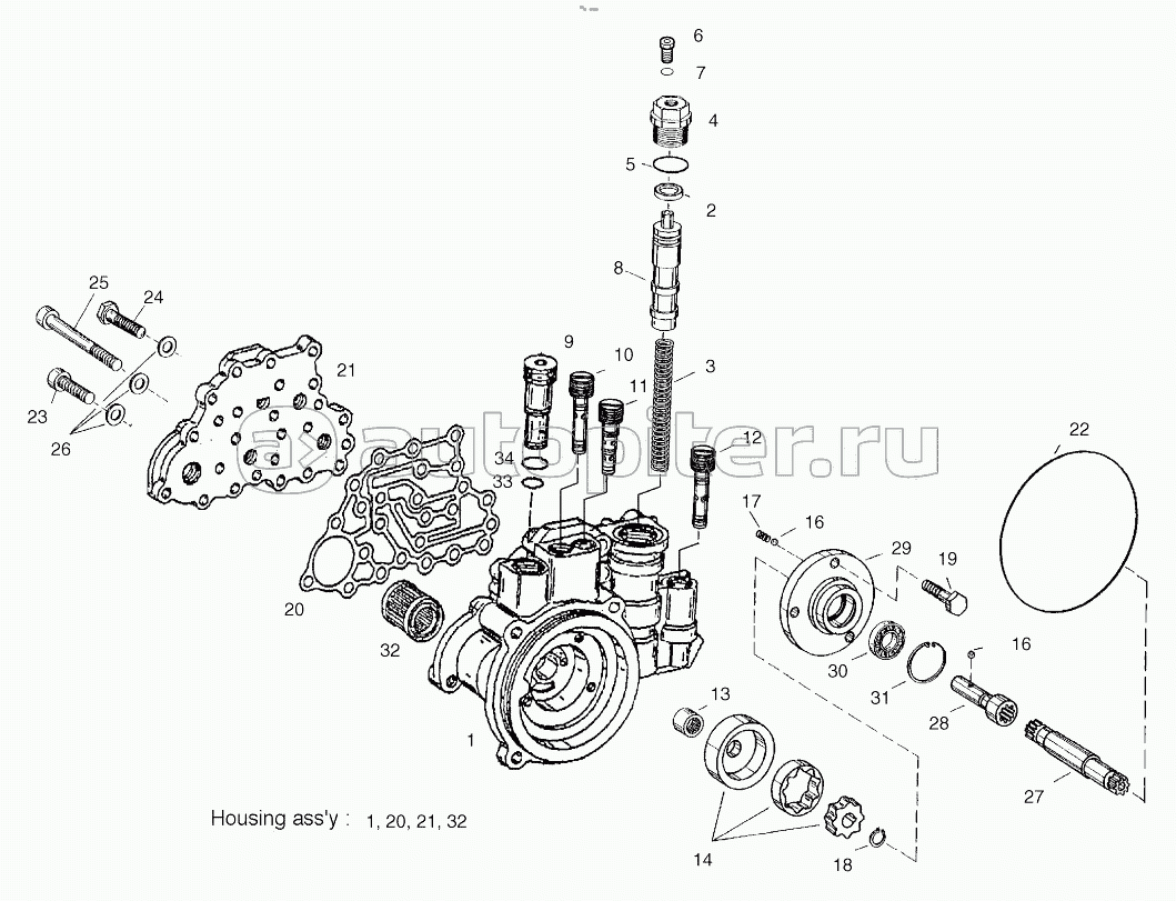 GEAR SHIFTING GOVERNOR-TRANSMISSION (1001-1630)