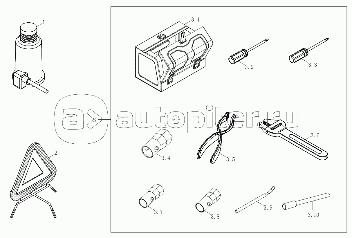 1S10663910101 Сопроводительные инструменты и принадлежности