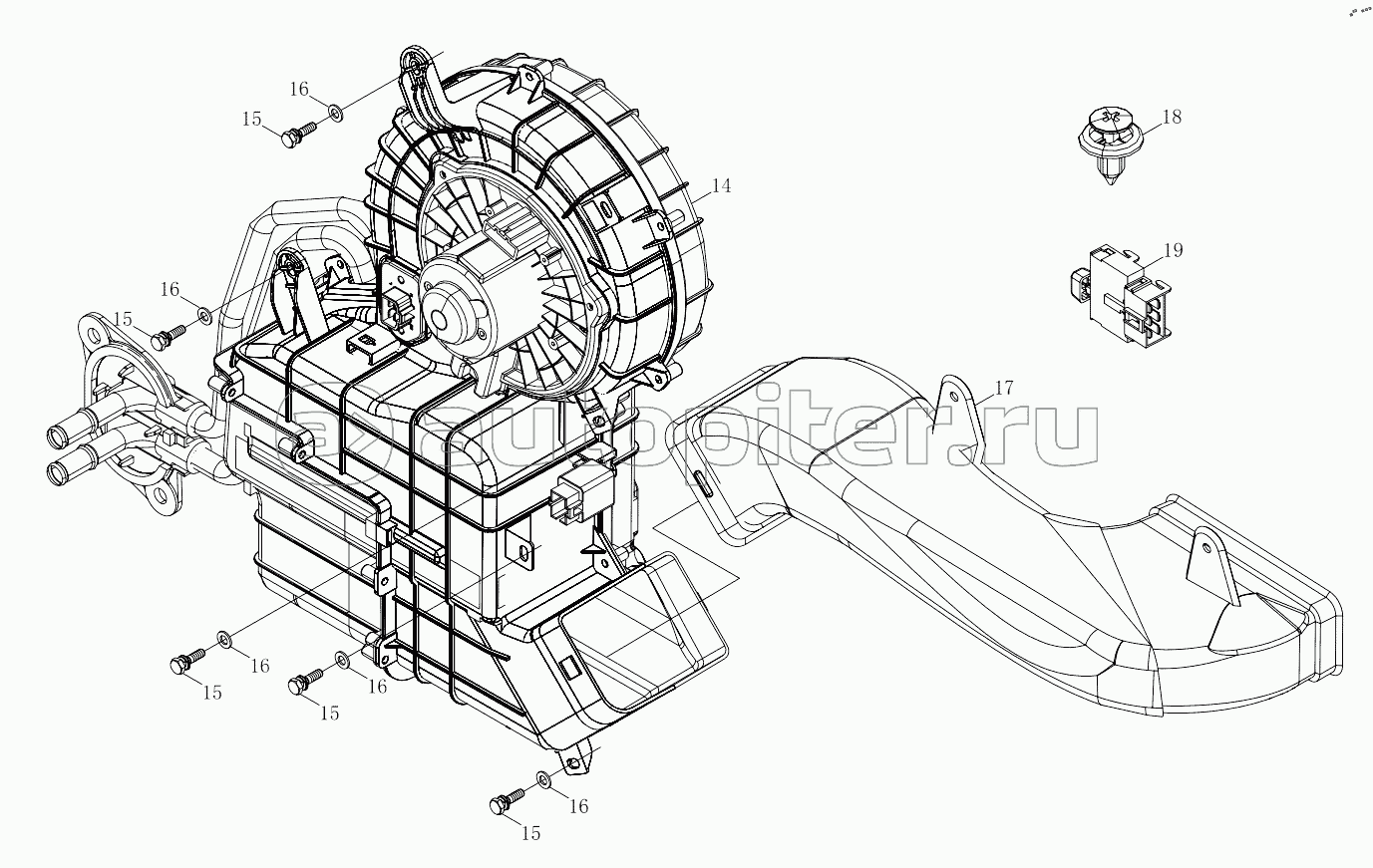 1SD1808110122 Heater device 6483RD6VA-A1ZA06. 6483RD6VA-A1ZA08