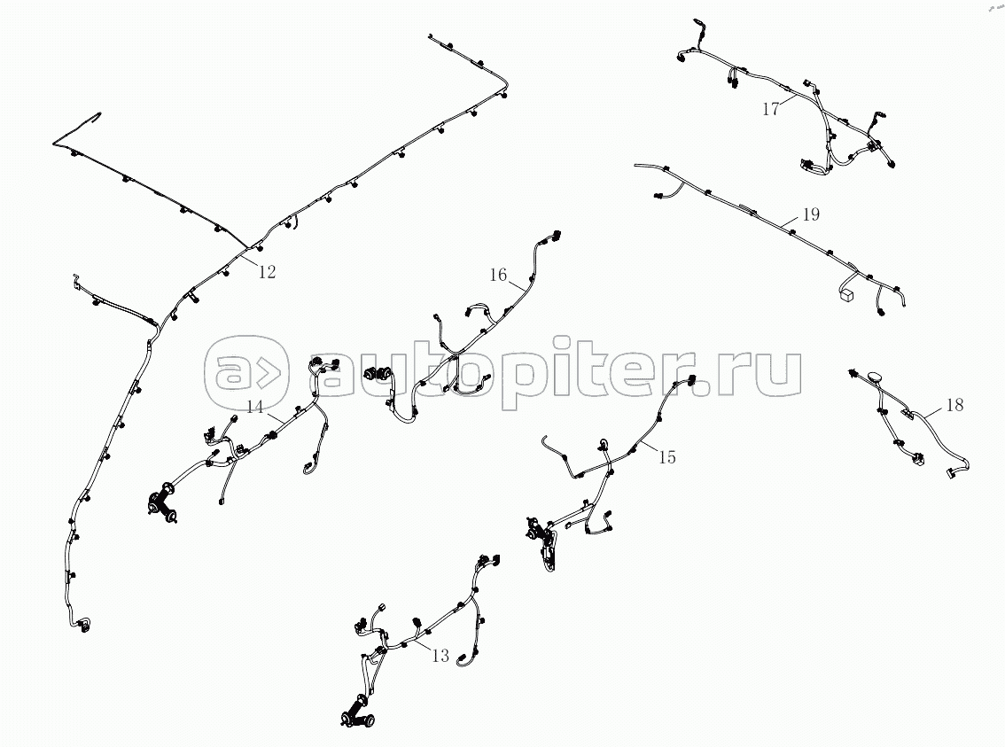 1SD1803740395 Body harness 6483RD6VA-A1ZA06