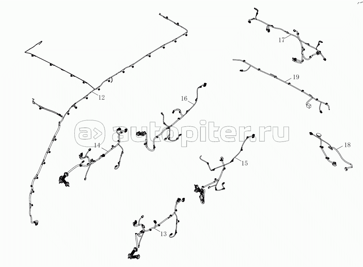 1SD1803740409 Body harness 6483RD6VA-A1ZA08