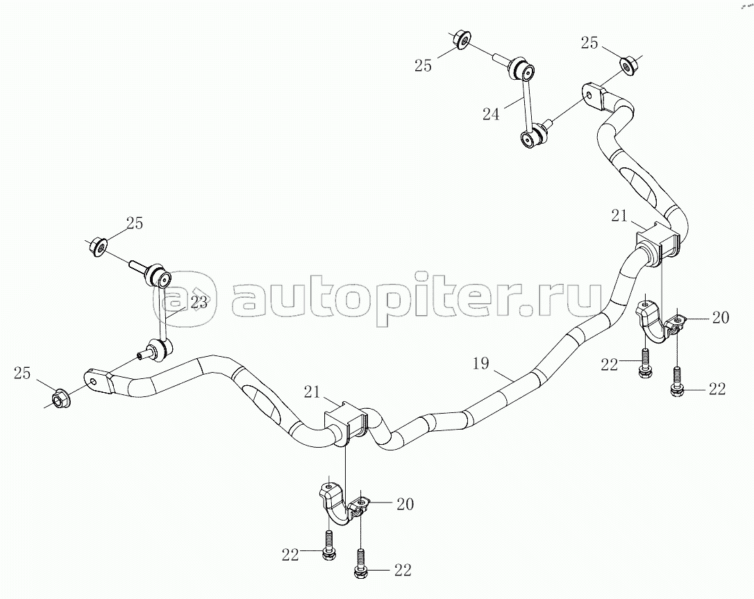 1S64832920003 Front suspension 6483MD6VA-A1ZA05