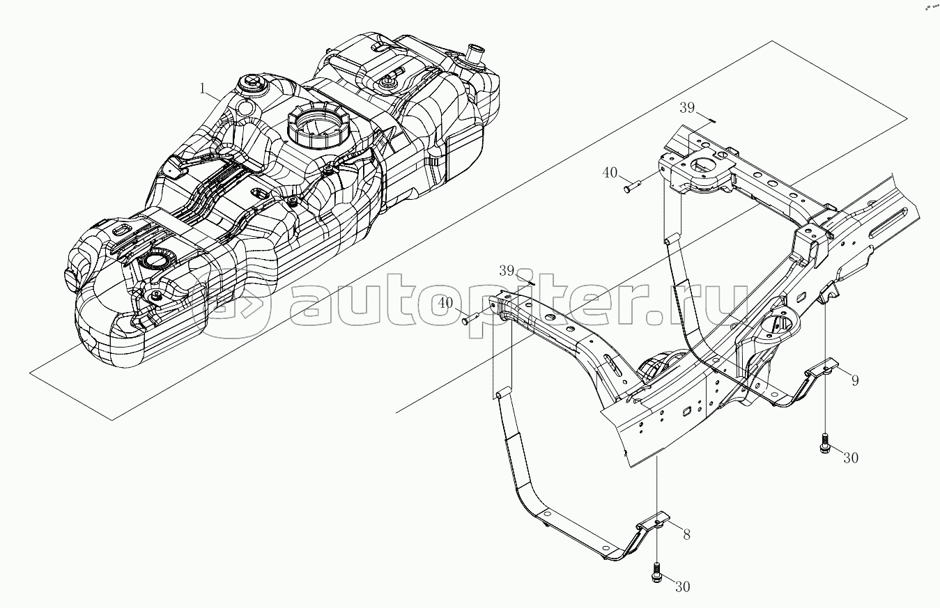 1S64831100004 Fuel system 6483MD6VA-A1ZA05, 6483RD6VA-A1ZA05, 6483RD6VA-A1ZA06, 6483RD6VA-A1ZA07, 6483RD6VA-A1ZA08