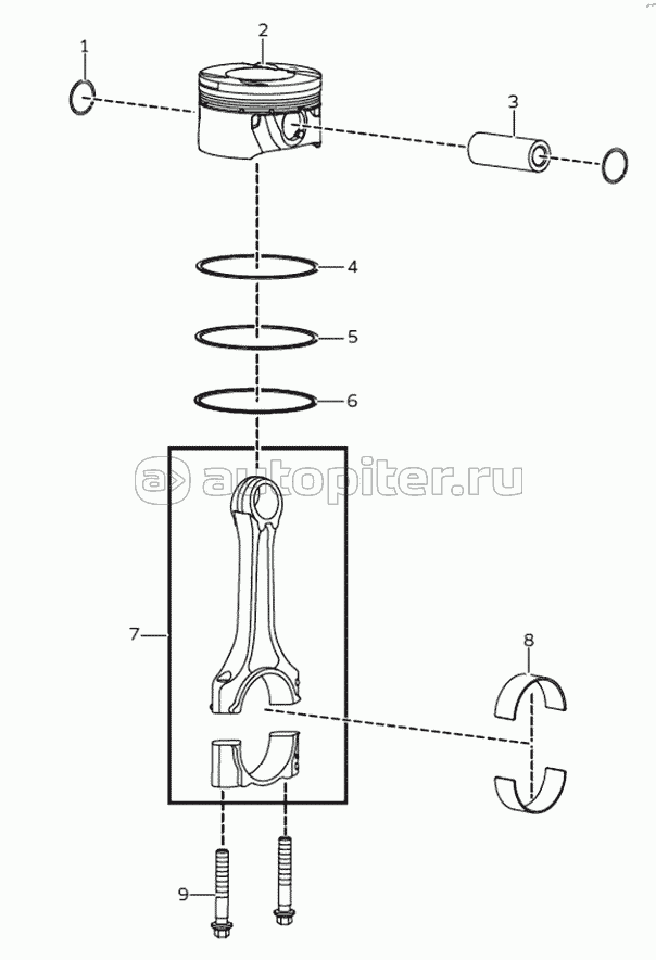 1S64831000010 Engine assembly - Cylinder block 4 6483MD6VA-A1ZA05, 6483RD6VA-A1ZA05, 6483RD6VA-A1ZA06, 6483RD6VA-A1ZA07, 6483RD6VA-A1ZA08