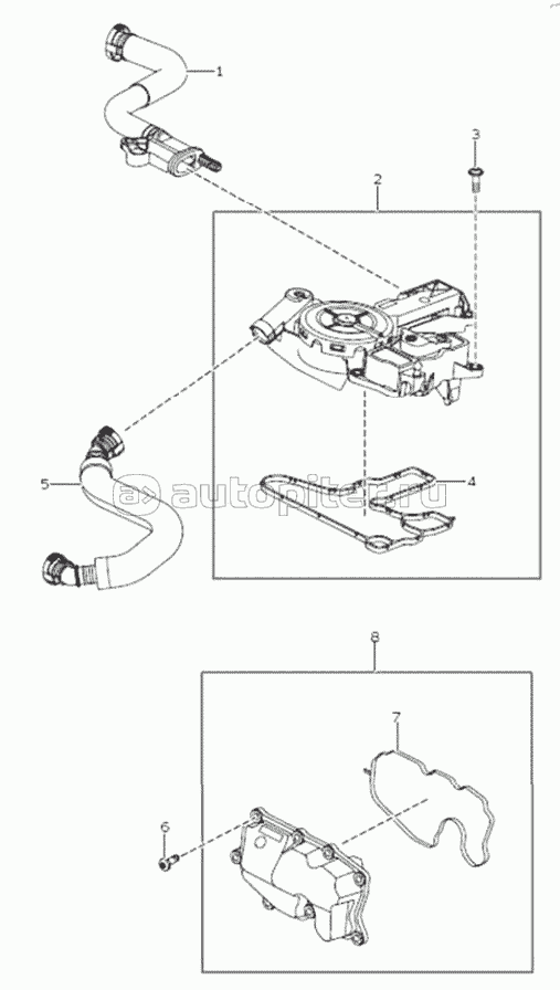 1S64831000010 Engine assembly-Fuel system 1 6483MD6VA-A1ZA05, 6483RD6VA-A1ZA05, 6483RD6VA-A1ZA06, 6483RD6VA-A1ZA07, 6483RD6VA-A1ZA08