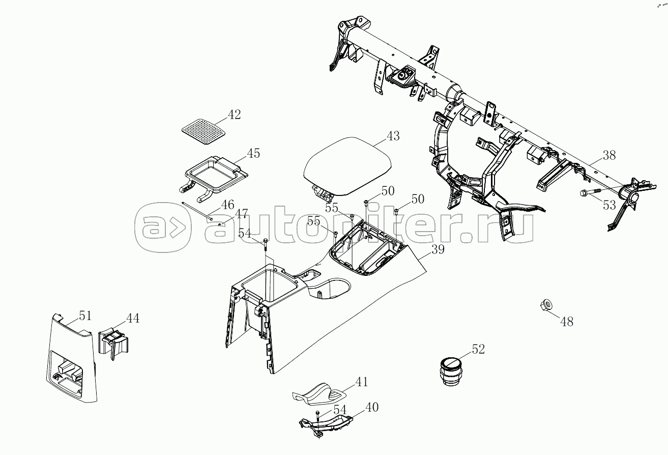 1SD1805350013 Instrument panel 6483RD6VA-A1ZA05, 6483RD6VA-A1ZA06, 6483RD6VA-A1ZA08