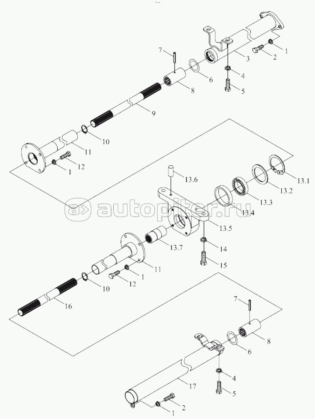 TB454.422 TRANSFER CASE TRANSMISSION ASSEMBLY