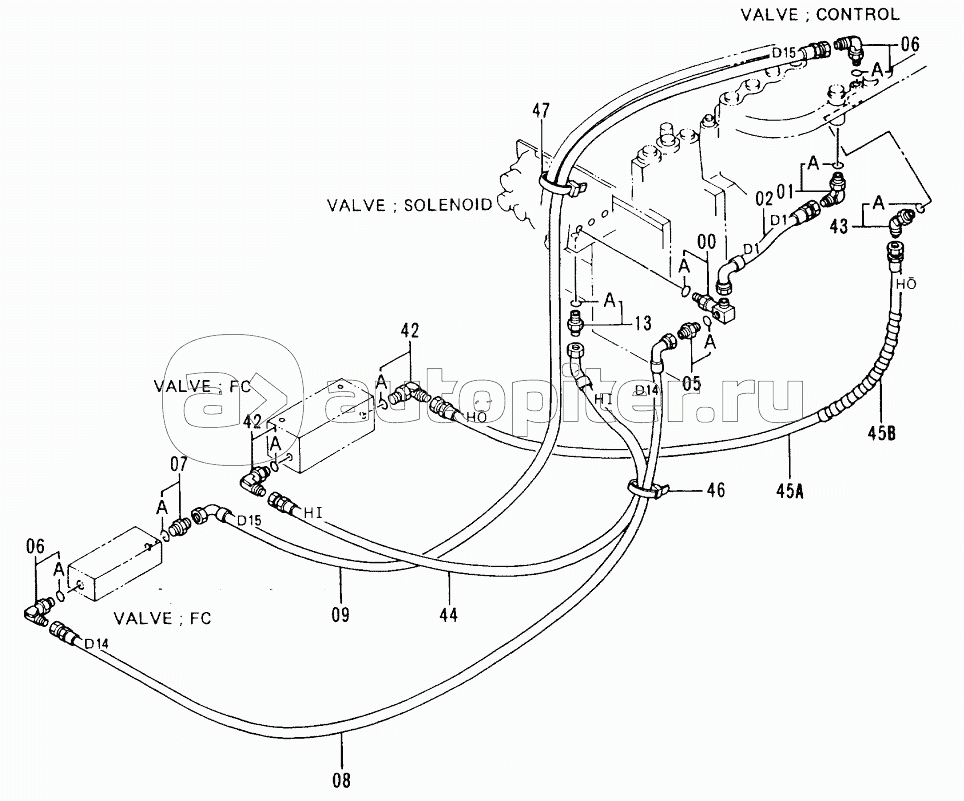 PILOT PIPINGS (6-1) STD:65166-, LC:65333-
