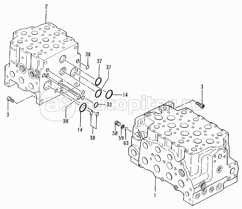 VALVE, CONTROL (6/6) Serial №STD:65166-69325, LC :65333-69475