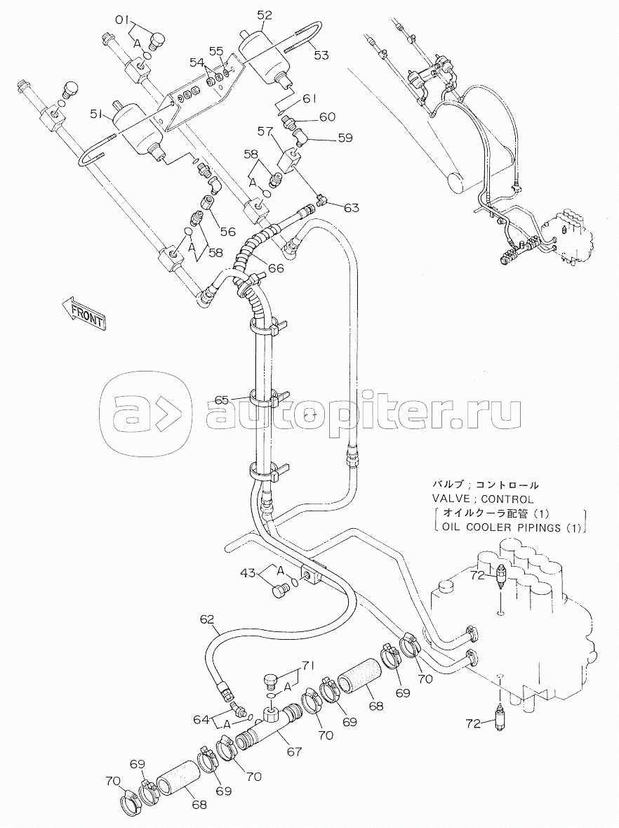 PIPINGS (3) FOR BREAKER, CRUSHER <NPK BREAKER & CRUSHER)