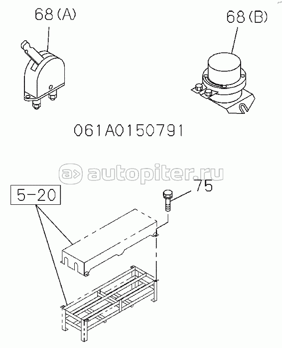 BATTERY AND ENGINE ELECTRICAL PARTS, S.N: D89-11-