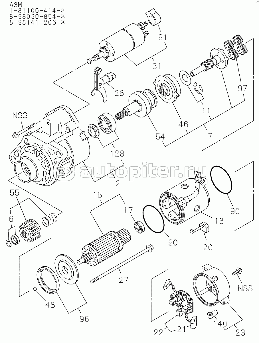 D00/06-, D06/09, 1811230530 STARTER (1-2)