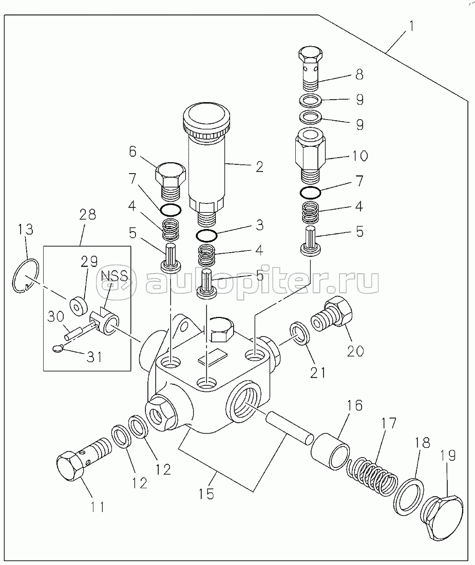 D00/06-, 1157501301 FEED PUMP, INJECTION PUMP