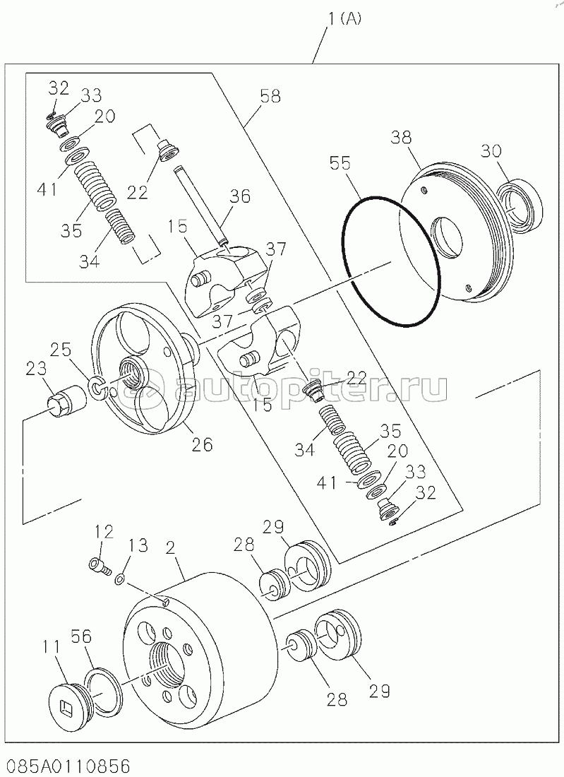 AUTO TIMER, INJECTION PUMP, S/N: D00/09-D01/10