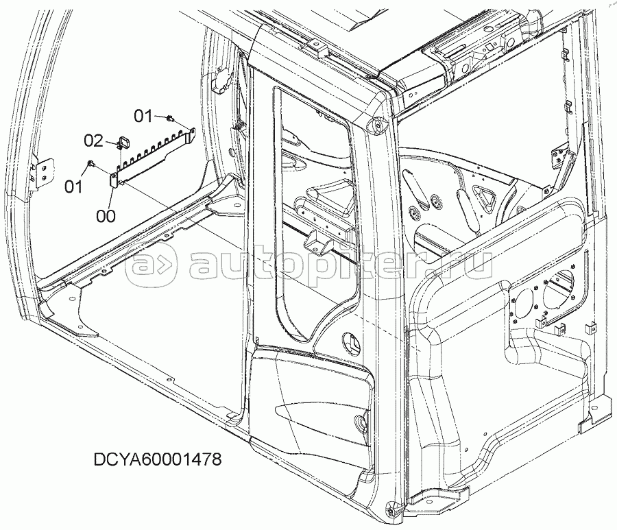 BRACKET (ADDITIONAL RELAY), S/N: WW:300001-, AUS:001001-