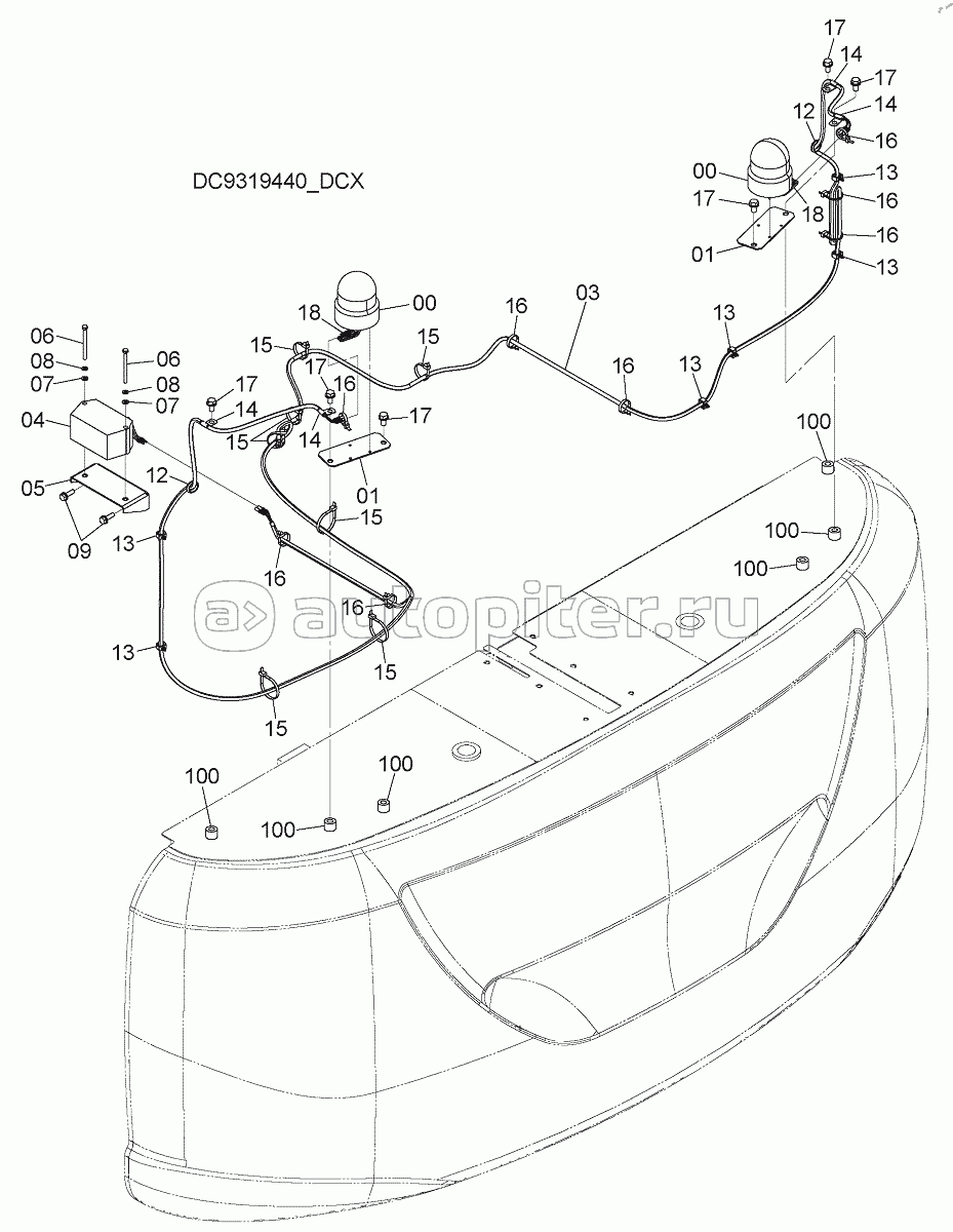 SWING MOTION ALARM, S/N: WW:300001-, AUS:001001-