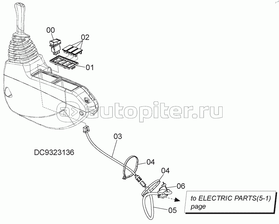 TRAVEL MOTION ALARM (CAB), S/N: WW:300001-, AUS:001001-