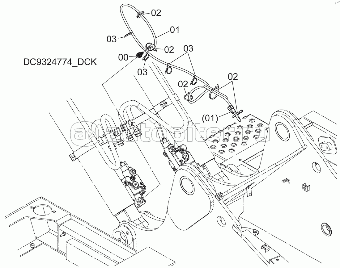 OVER LOAD ALARM DEVICE, S/N: WW:300001-, AUS:001001-