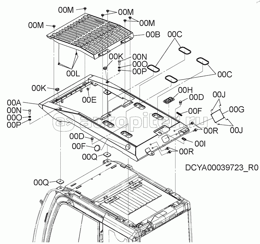 CAB GUARD (OPG LEVEL II TOP), S/N: WW:300001-, AUS:001001-