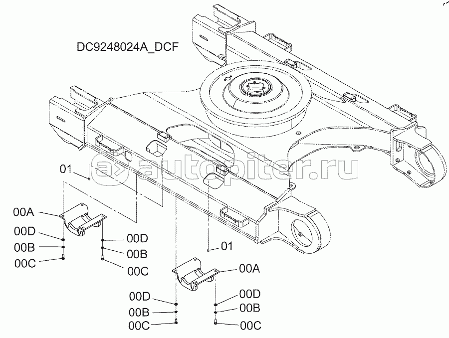 TRACK GUARD (X4), S/N: WW:300001-, AUS:001001-