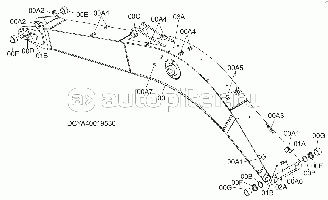 BOOM 5.68m, S/N: WW:300001-, AUS:001001-