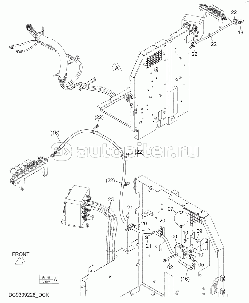 ACCUMULATOR, S/N: WW:300001-, AUS:001001-