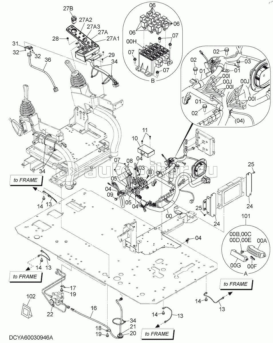 ELECTRIC PARTS (5-1), S/N: WW:300001-, AUS:001001-