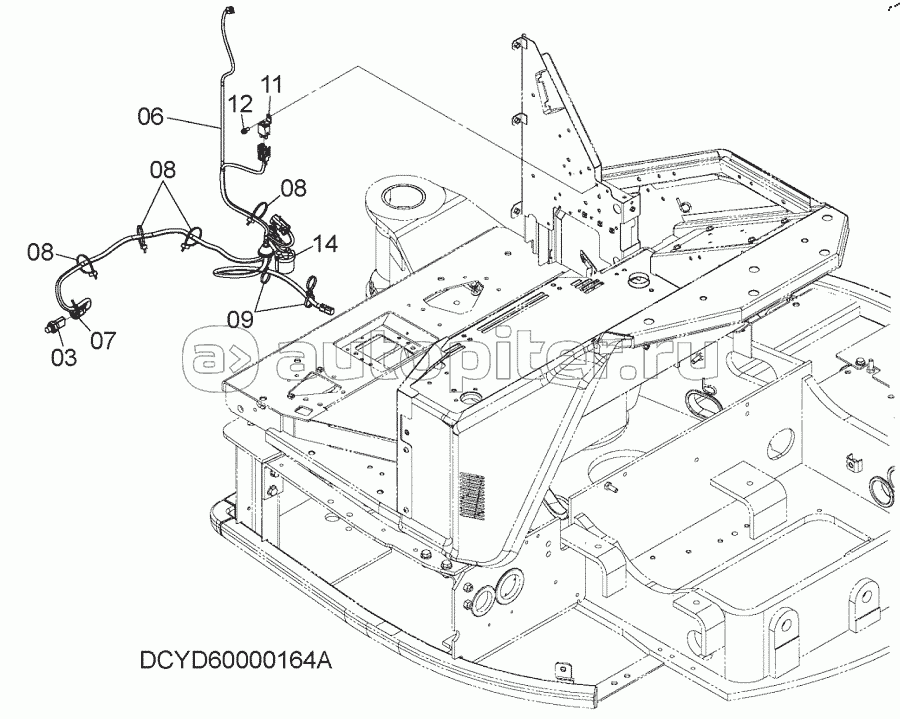 TRAVEL MOTION ALARM DEVICE (2), S/N: 030002-