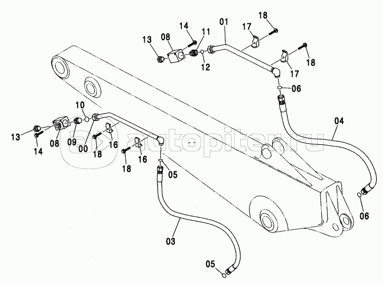 ARM PIPING (BREAKER & CRUSHER) (2.26M ARM)
